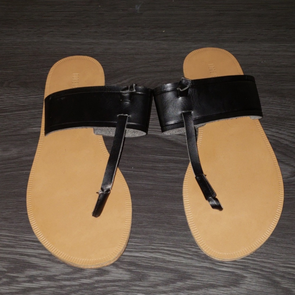 Black sandals
